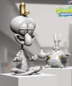 Happy Studio - Spongebob Squarepants Eugene Krabs & Squidward Tentacles [Pre-Order] Deposit /
