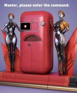Green Leaf Studio - Atomic Heart Twin Girl Robot & Refrigerator [Pre-Order Closed] Full Payment /