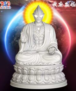 Psd Studio - Ultraman Compassion Tiga Buddha Statue [Pre-Order] Deposit / Ivory Version