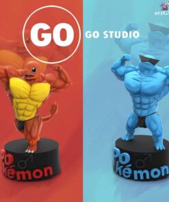 Go Studio - Pokémon Muscle Man Squirtle & Bulbasaur Charmander Pikachu [Pre-Order Closed]