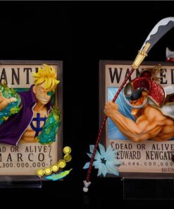 Op Studio - One Piece Marco And Whitebeard Wanted Photo Frame Series [Pre-Order Closed] Onepiece