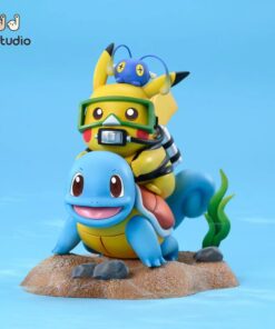 Ju Xiang Studio & Odd - Pokémon Series--Deep Sea Group (Squirtle Diving Pikachu Chinchou)