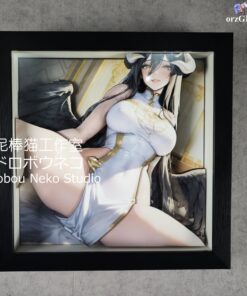Dorobou Neko Studio - Overlord Albedo Detachable 3D Poster [Pre-Order]