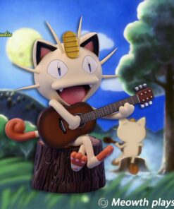 Night Cat Studio - Pokémon Meowth Playing Guitar [Pre-Order]