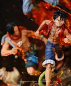 Soul Wing Studio - One Piece Fetters Monkey D. Luffy & Portgas Ace Sabo (Licensed) [Pre-Order]