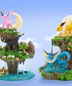 Xo Studio - Pokémon 1/20 Eevee Family Ecology #2 Jolteon & Flareon [Pre-Order]