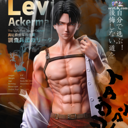 Free Studio - Attack On Titan Levi·ackerman 2.0 Exclusively For Fans Of Orzgk