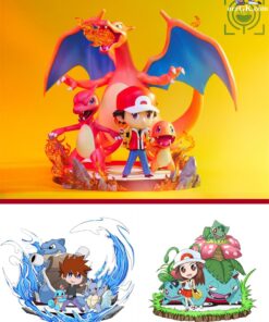 Geisha Studio - Pokémon Gb#1: Red&Charizard&Charmander&Charmeleon [Pre-Order]