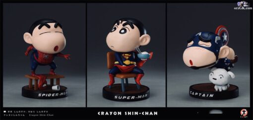 Candy Studio - Shinchan Cosplay Series Spiderman Superman Captainamerica [Pre-Order Closed]
