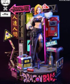 Lazy Dog X Just Play Studio - Dragon Ball Cyber Punk Series Android 18 [Pre-Order Closed] Full