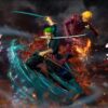 0F Studio - One Piece Straw Hat Pirates Zoro And Sanji [Pre-Order Closed] Full Payment / 1 Set