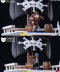 Omo Studio - One Piece Blackbeard Pirates Kuzan And Burgess [Pre-Order Closed] Onepiece